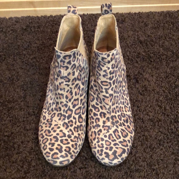 desert tan leopard print suede women's kelsey booties